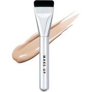 ファンデーションブラシ 平型 スパチュラ形状 リキッドファンデ対応  密着 均一仕上げ 初心者向け