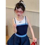 春新作キッズTシャツ 女の子プルオーバー カジュアル トップス 韓国風子供服LF