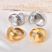 ステンレス 指輪 18K リング  大人可愛いリング ステンレス 上品 ステンレス指輪 男女 超新作2026年４月