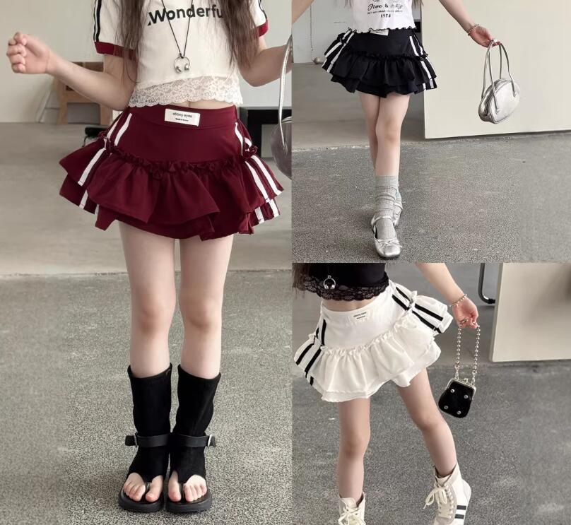 2026新品YY★子供服　スカート★100cm～150cm 3色