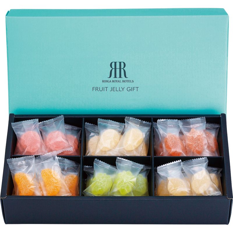 リーガロイヤルホテル監修 フルーツゼリー詰合せ RRH-F【直送品】［送料無料］