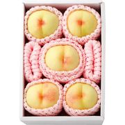 岡山 桃 約1.1kg（5～7玉） 2667015【直送品】［送料無料］（※出荷は7月上旬～）