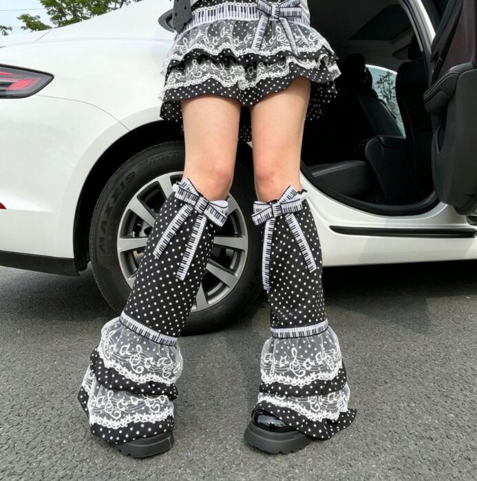 靴下 ソックス   フットカバー  レッグカバー  ルーズソックス ハイソックス 暗黒系