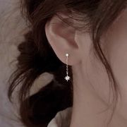 スターイヤリング、気質イヤリング、 ポストsilver925 、ファッションアクセサリー