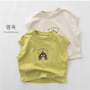 2026夏新作 韓国風子供服 キッズ服 ベビー服 男女兼用 ベスト 80~130CM 2色