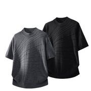 メンズ トップス Tシャツ   半袖 ニット  カットソー