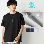 【ストラクチャーBIGT】メンズ 半袖 Tシャツ モード ゆったり 異素材 夏服 秋服 新作 2026