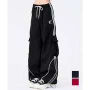 【日本倉庫即納】 カーゴパンツ サイドライントラックパンツ