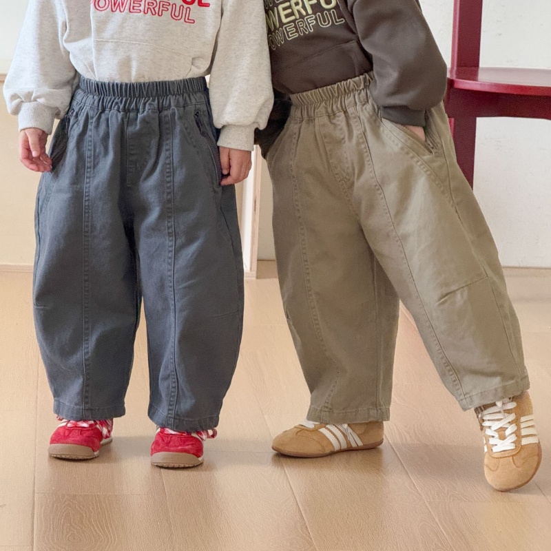 2026秋※キッズ ワイドカーブパンツQQMM☆