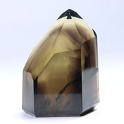 高品質 ブラジル ミナスジェライス コリント産 スモーキーシトリンファントム ポイント smoky quartz
