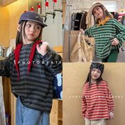 2026秋冬新作 韓国風子供服 ベビー服  キッズ服 長袖パーカー インナーシャツ  80cm～130cm
