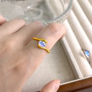 サージカルステンレス指輪　リング　アクセサリー　18kコーティング　INS　金属アレルギー対応