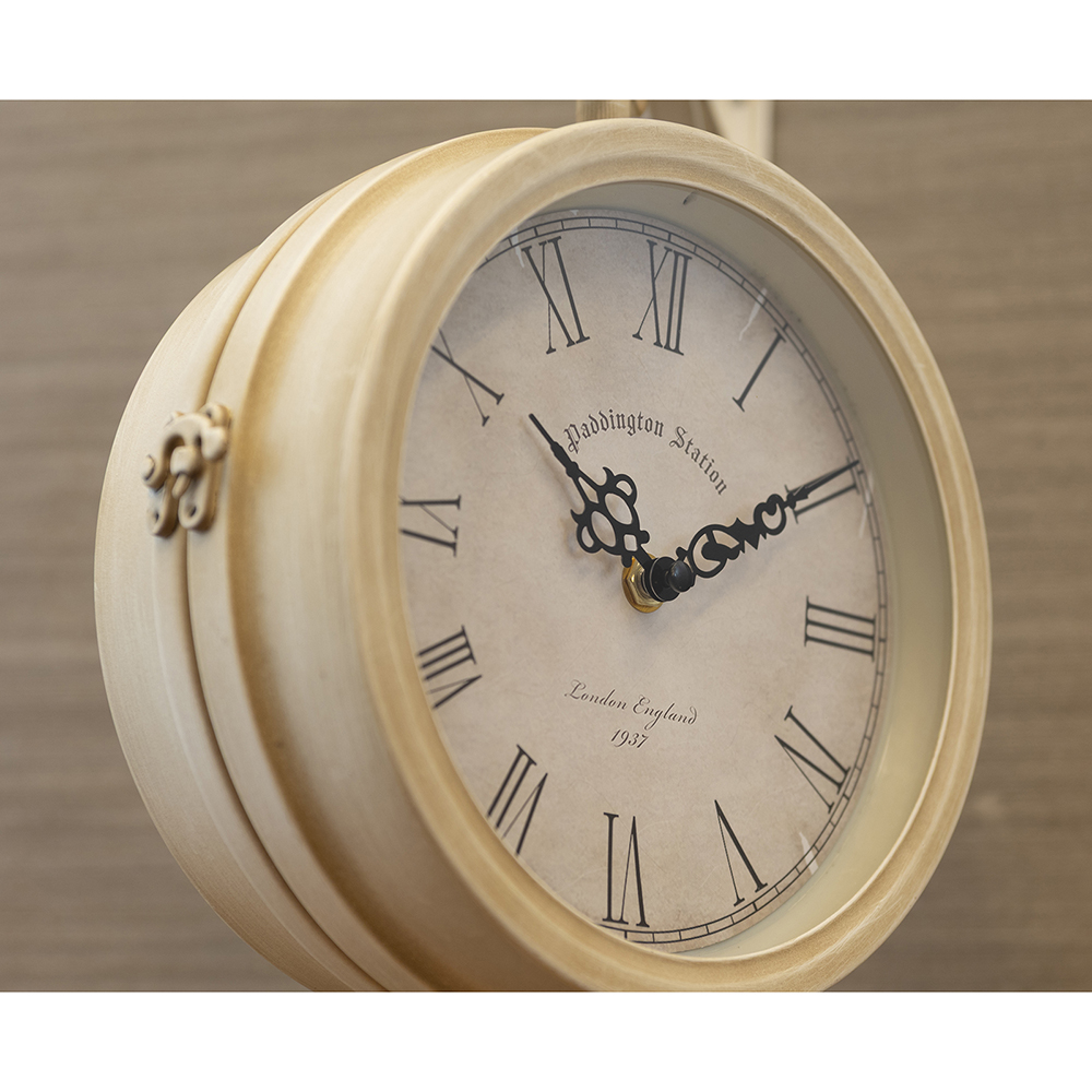 壁掛両面時計】ステーションクロック ボ-スサイド L♪ | 卸売・ 問屋