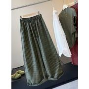 新入荷★レディースズボン・チェック柄・韓国風・カジュアル・　M／L