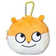 【ポーチ】スタジオUG カラビナ付きぬいぐるみファスナーマスコット こねずみ
