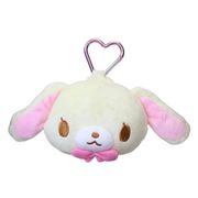 【ポーチ】シュガーバニーズ カラビナぬいぐるみファスナーマスコット しろうさ