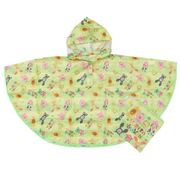 【レイングッズ】こびとづかん キッズ レインポンチョ