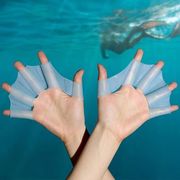 2026 新作 シリコン製ハンドパドル 水泳専用 キッズ・大人兼用 水泳トレーニング器具 水泳用品