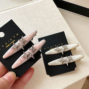 ビジュースターヘアクリップ レディース 前髪 サイド ヘアアクセ