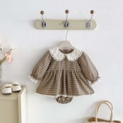 2026秋新作 赤ちゃん セーター つなぎ 子供服  キッズ服  ベビー  ロンパース つなぎ