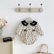 2026秋新作 赤ちゃん セーター つなぎ 子供服  キッズ服  ベビー  ロンパース つなぎ