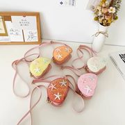 2026新作　韓国　ショルダーバッグ 　キッズ　 斜めがけ 肩掛け PUバッグ  5色　DC