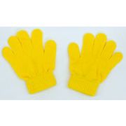 【ATC】カラーのびのび手袋 黄 [001202]