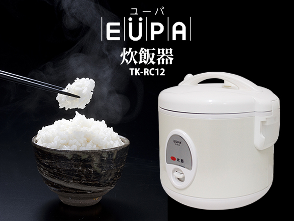 ◇ EUPA 6合炊き 炊飯ジャーTK-RC12