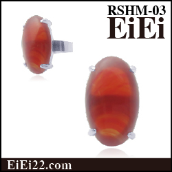 カーネリアンリング パワーストーンリング フリーサイズ 指輪 RSHM-03