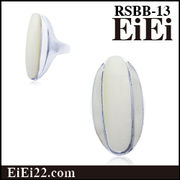 ホワイトシェルリング ファッション指輪 リング デザインリング RSBB-13