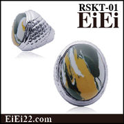 天然石リング、ファッション指輪リング、デザインリング　RSKT-01