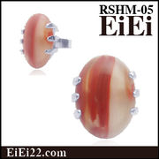 カーネリアンリング パワーストーンリング フリーサイズ 指輪 RSHM-05