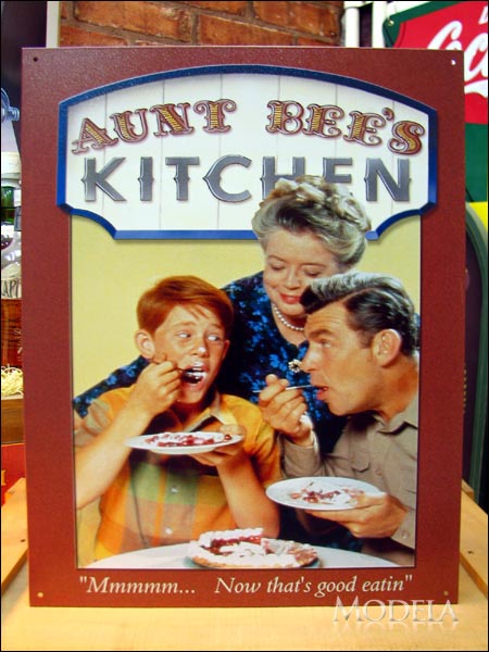 アメリカンブリキ看板 デザートでだんらん Aunt Bee's Kitchen