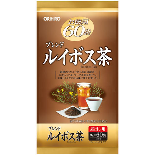 【2023年3月末終売】オリヒロ　ブレンドルイボス茶　６０包