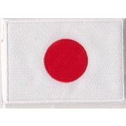 輸入ワッペン　日本国旗　Sサイズ