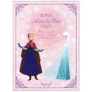 アナと雪の女王　Wクリアファイル　Series2　ピンク
