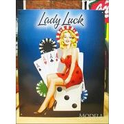 アメリカンブリキ看板 カジノ Lady Lack