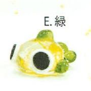 【ご紹介します！涼感冴える夏の和雑貨！かわいい！(W)金箔入り金魚(小)(5色)】E.緑
