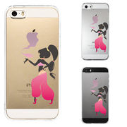 iPhone SE 5S/5 対応 アイフォン ハード クリア ケース カバー ファンタジーシリーズ　アラジン ピンク