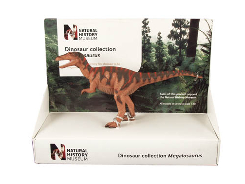 POCKETBOND/ポケットボンド 英国自然史博物館 メガロサウルス (16cm)