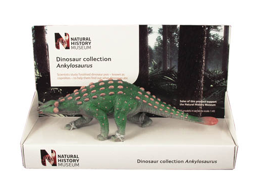 POCKETBOND/ポケットボンド 英国自然史博物館 アンキロサウルス (21cm)