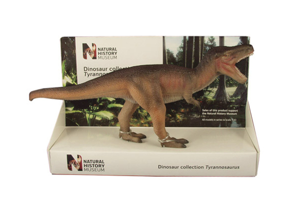 POCKETBOND/ポケットボンド 英国自然史博物館 ティラノサウルス  (26cm)