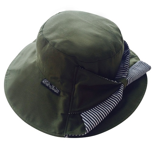 WG Premium ガーデニング用帽子　モスグリーン