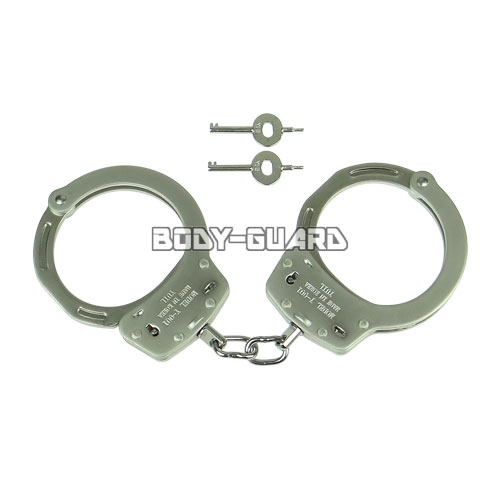 ユイル　Y-001　スタンダード手錠(オーバーサイズ)　ダブルロック　シルバー