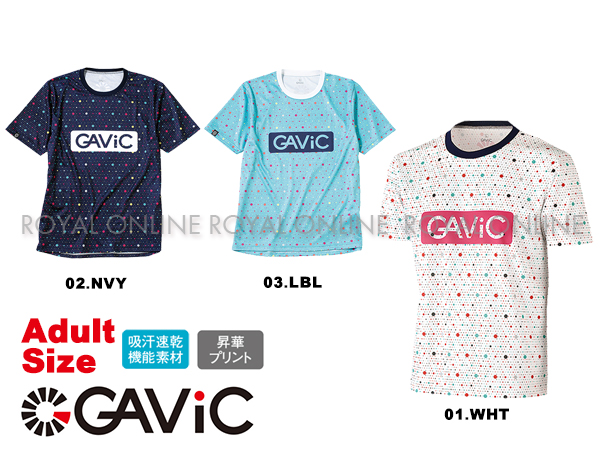 【ガビック】　GA8126 プラクティス Tシャツ　全３色　メンズ＆レディース