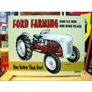 アメリカンブリキ看板 フォードファーミング -Ford Farming 8N-