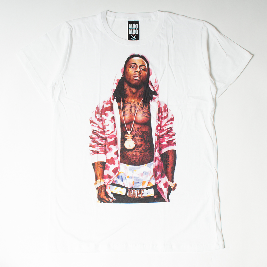 クルーネック プリントtシャツ Lil Wayne リル ウェイン アパレル 株式会社 パッショーネ 問屋 仕入れ 卸 卸売の専門 仕入れならnetsea