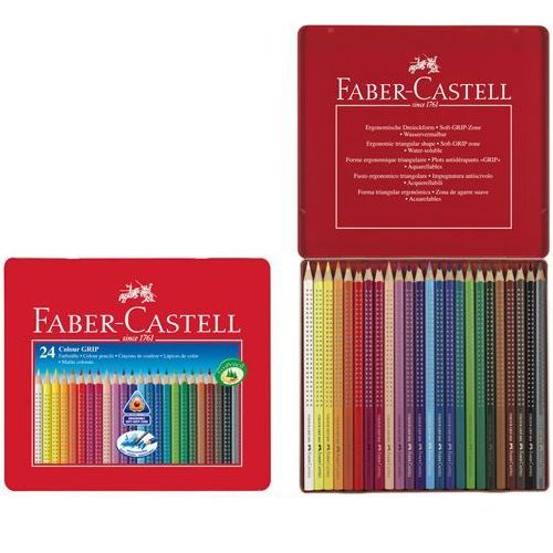 名門文具ブランドの子供用色鉛筆 Faber Castell カラーグリップ水彩色鉛筆24色 雑貨 有限会社 コアプラス 問屋 仕入れ 卸 卸売の専門 仕入れならnetsea