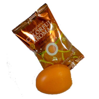 石鹸　ニューカラフルアロマ　フレグランスソープ・至福のオレンジの香り　/日本製　sangost