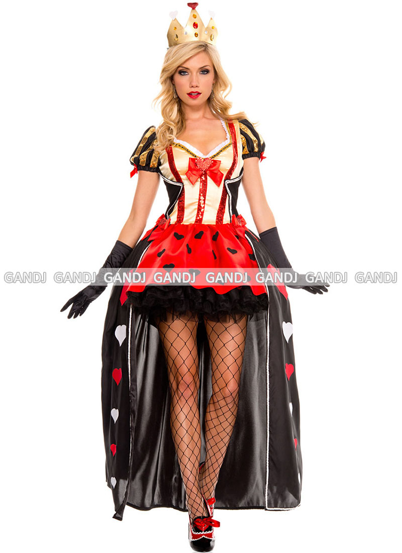 アリス クイーン コスプレ ハロウィン コスチューム 7803